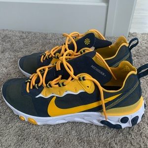 Nike React Michigan Edition